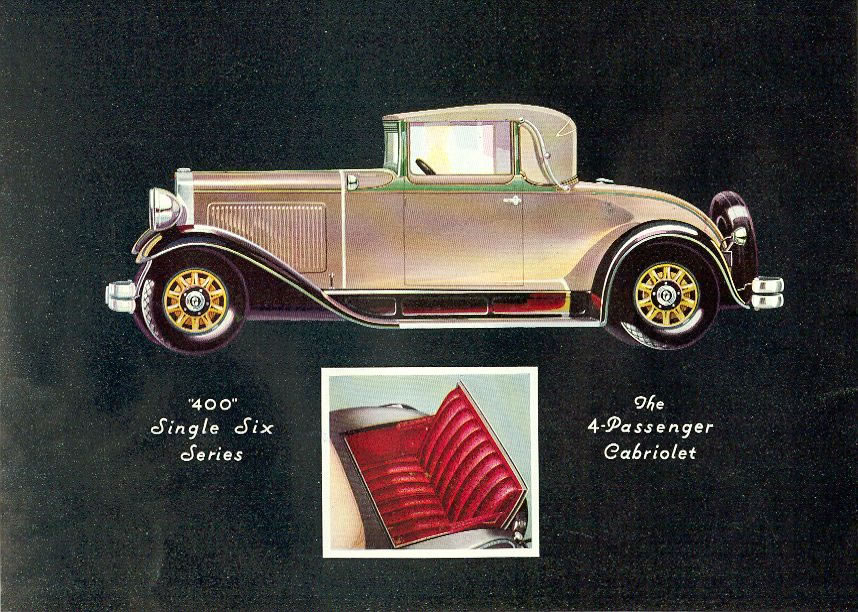 1930 Nash Six Brochure Page 4